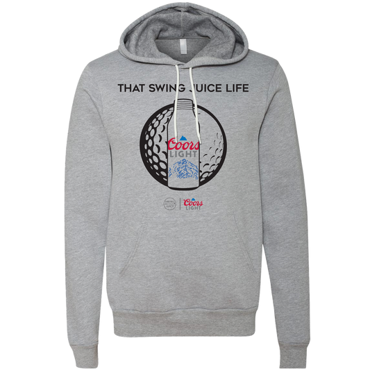 Golf Coors Light Unisex Hoodie Grey SwingJuice