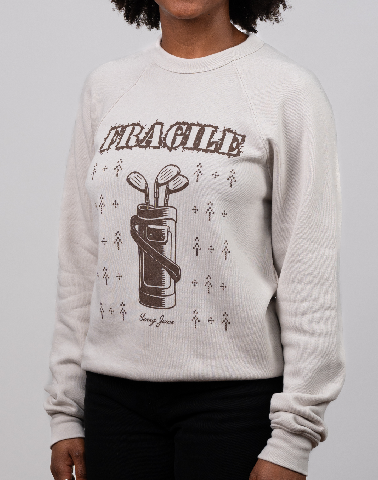 Golf Fragile Unisex Ugly Sweatshirt SwingJuice