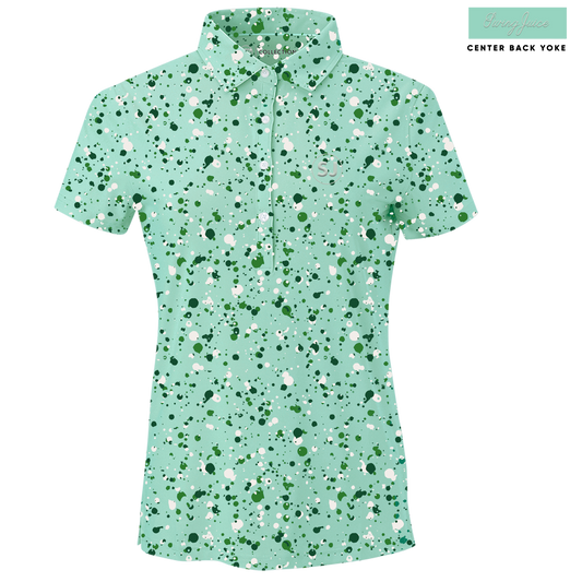 Golf Splatter Women's Polo SwingJuice