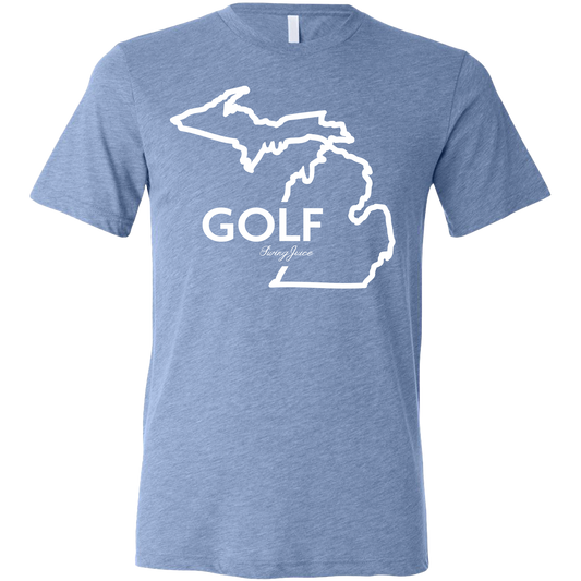 Golf Michigan Unisex T-Shirt SwingJuice