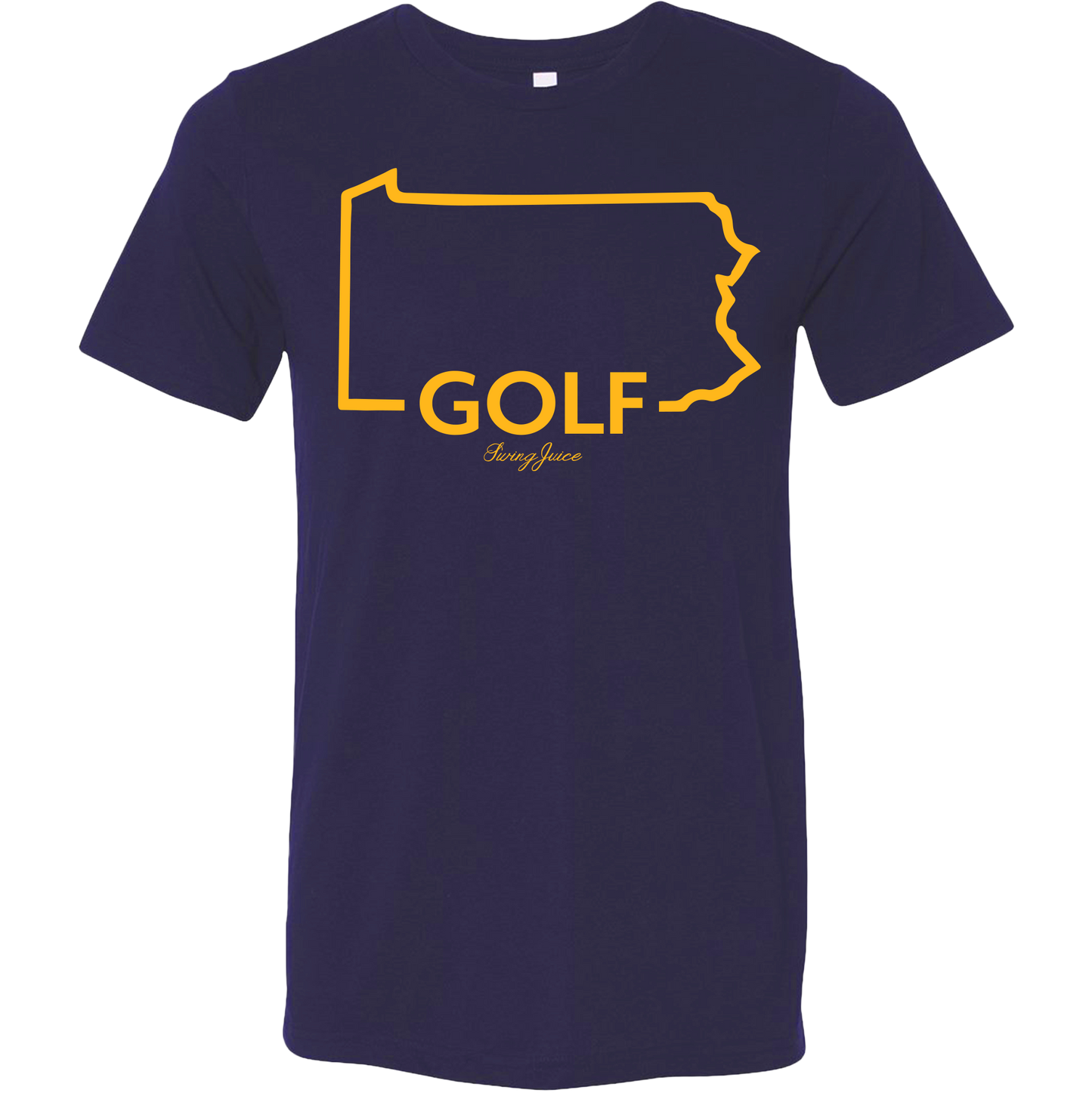 Golf Pennsylvania Unisex T-Shirt SwingJuice