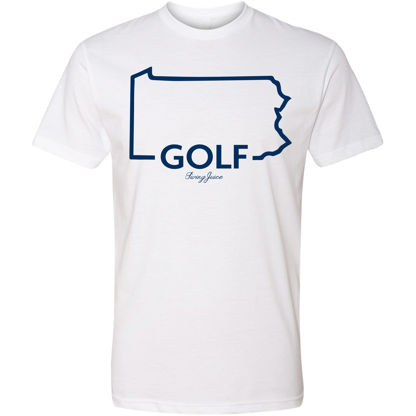 Golf Pennsylvania Unisex T-Shirt SwingJuice