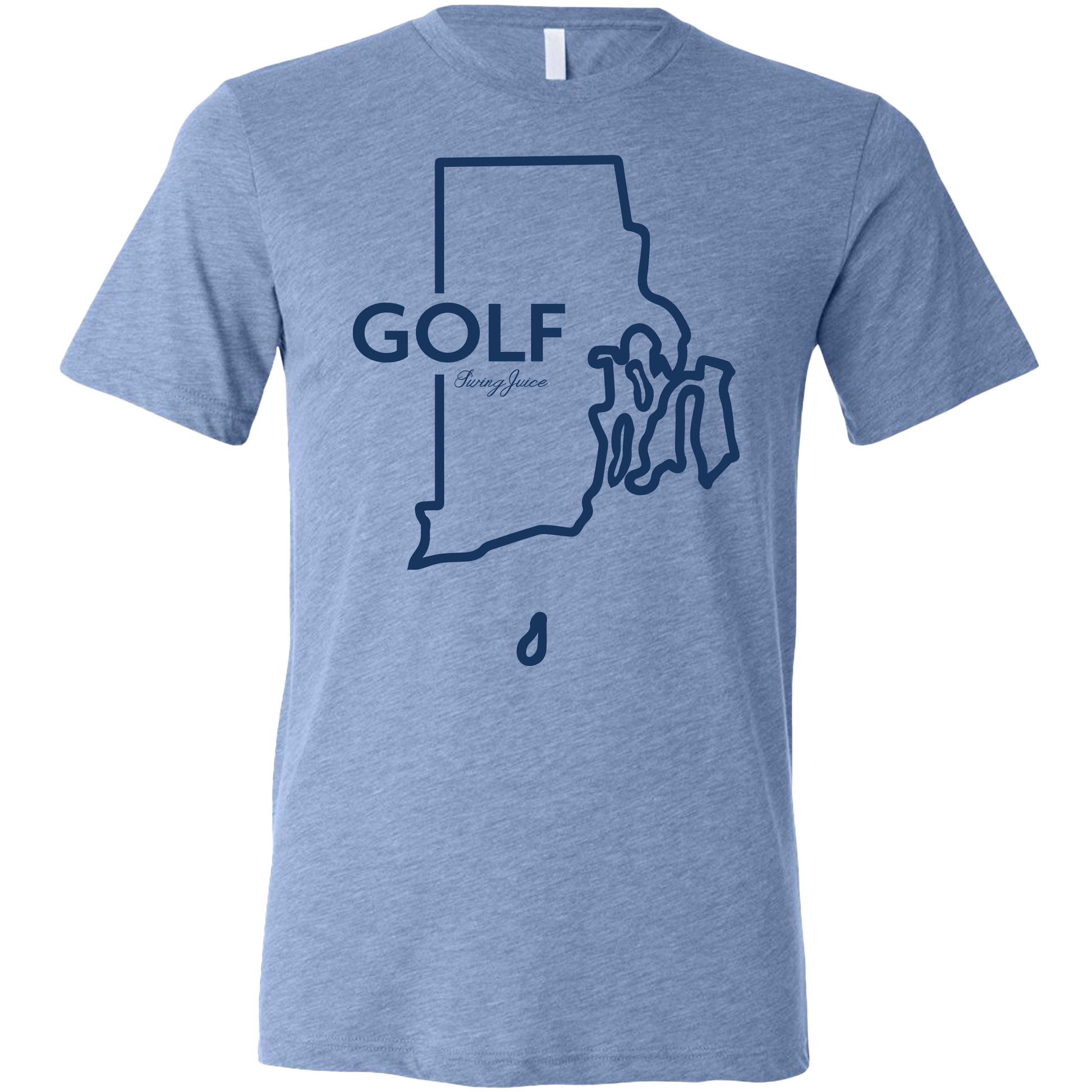 Golf Rhode Island Unisex T-Shirt SwingJuice