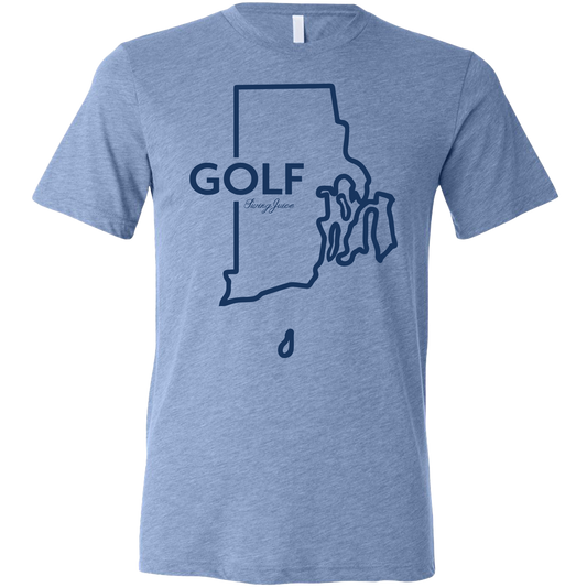 Golf Rhode Island Unisex T-Shirt SwingJuice