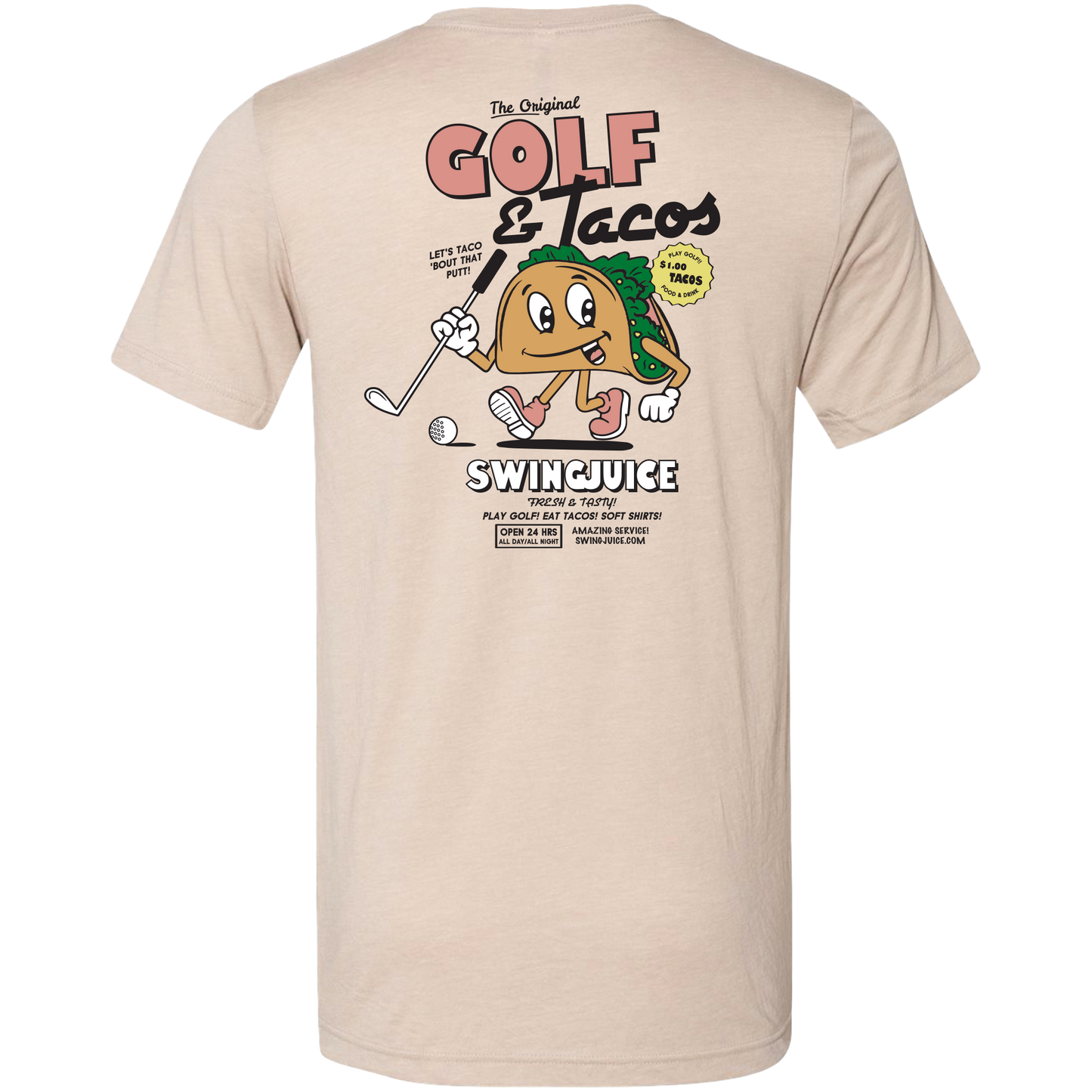 Golf & Tacos The Sequel Unisex T-Shirt SwingJuice