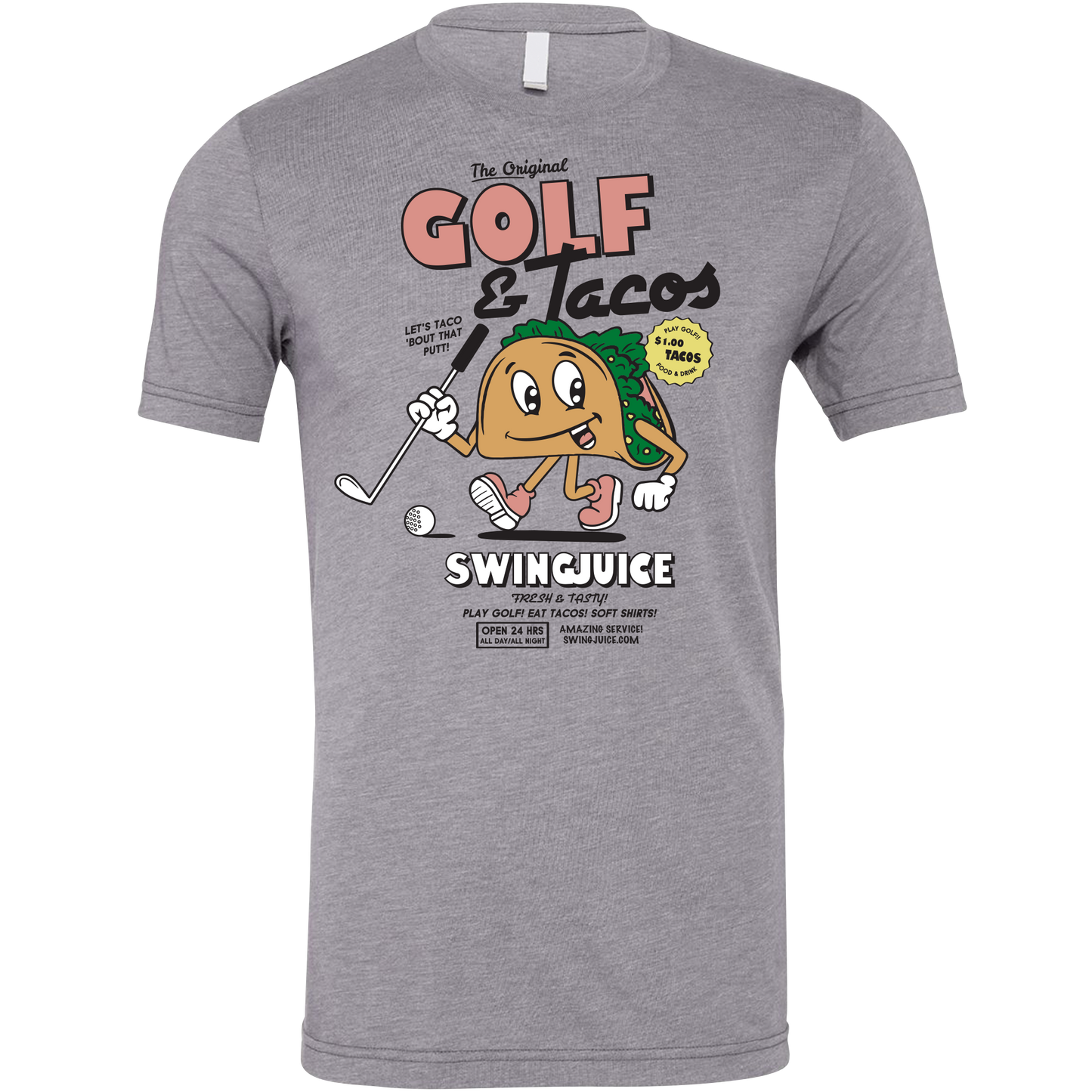 Golf & Tacos The Sequel Unisex T-Shirt SwingJuice