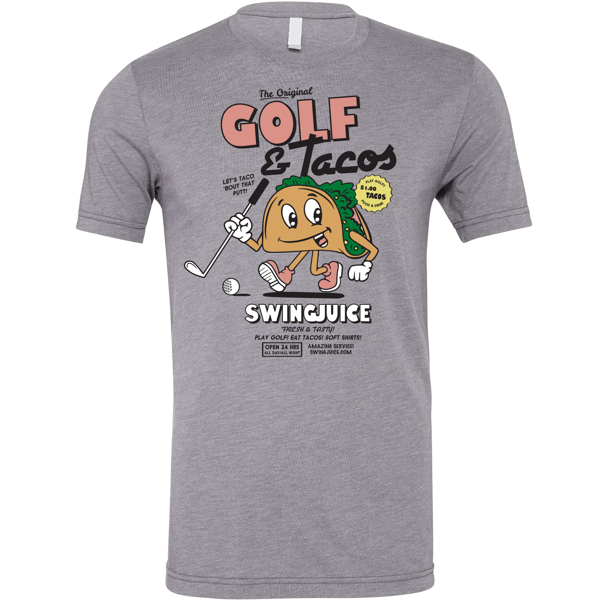 Golf & Tacos The Sequel Unisex T-Shirt SwingJuice