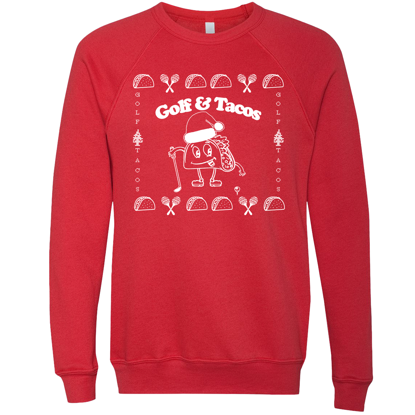 Golf & Tacos Unisex Ugly Sweatshirt SwingJuice