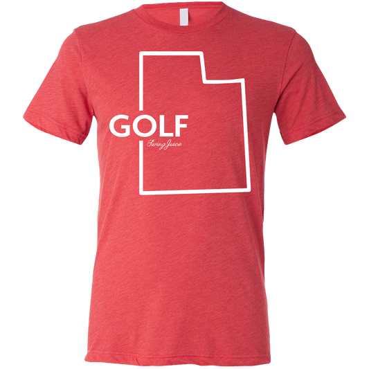 Golf Utah Unisex T-Shirt SwingJuice