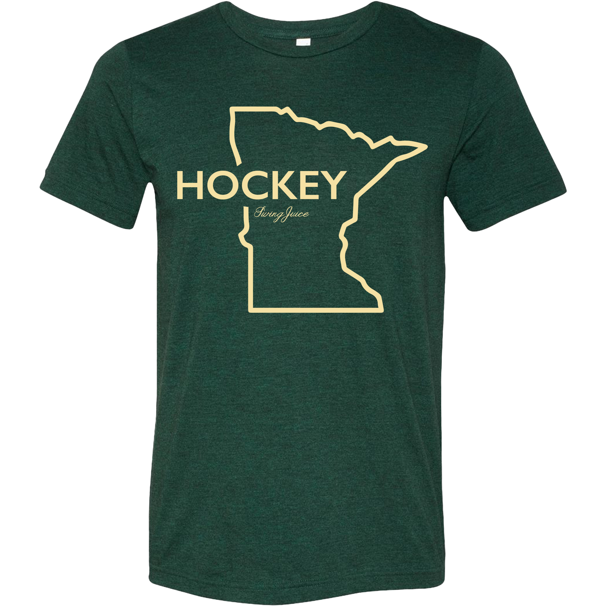 Hockey Minnesota Unisex T-Shirt SwingJuice