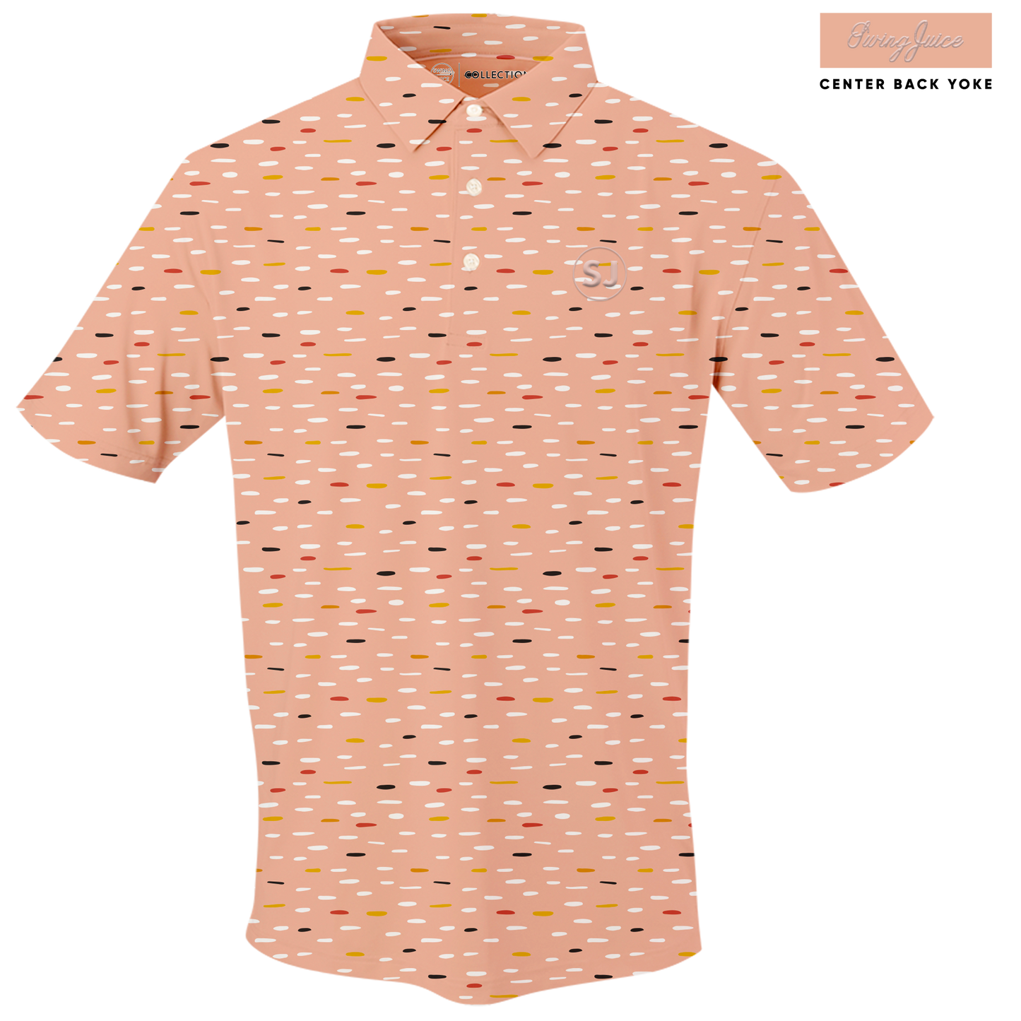 Golf Mid Century Nostalgia Men's Polo SwingJuice