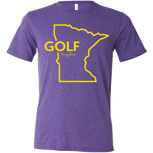 Golf Minnesota Unisex T-Shirt SwingJuice