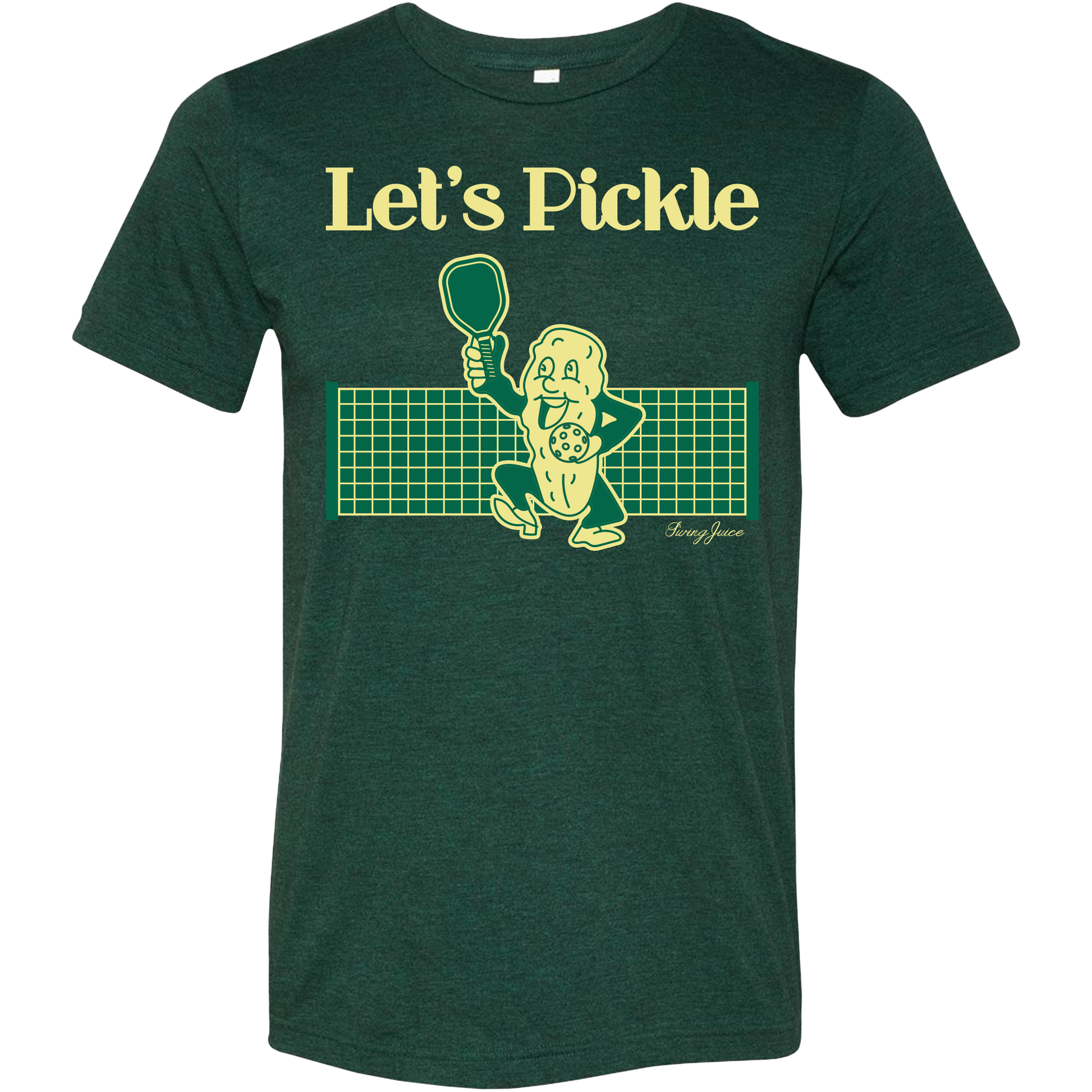 Pickleball Let's Pickle Unisex T-Shirt SwingJuice