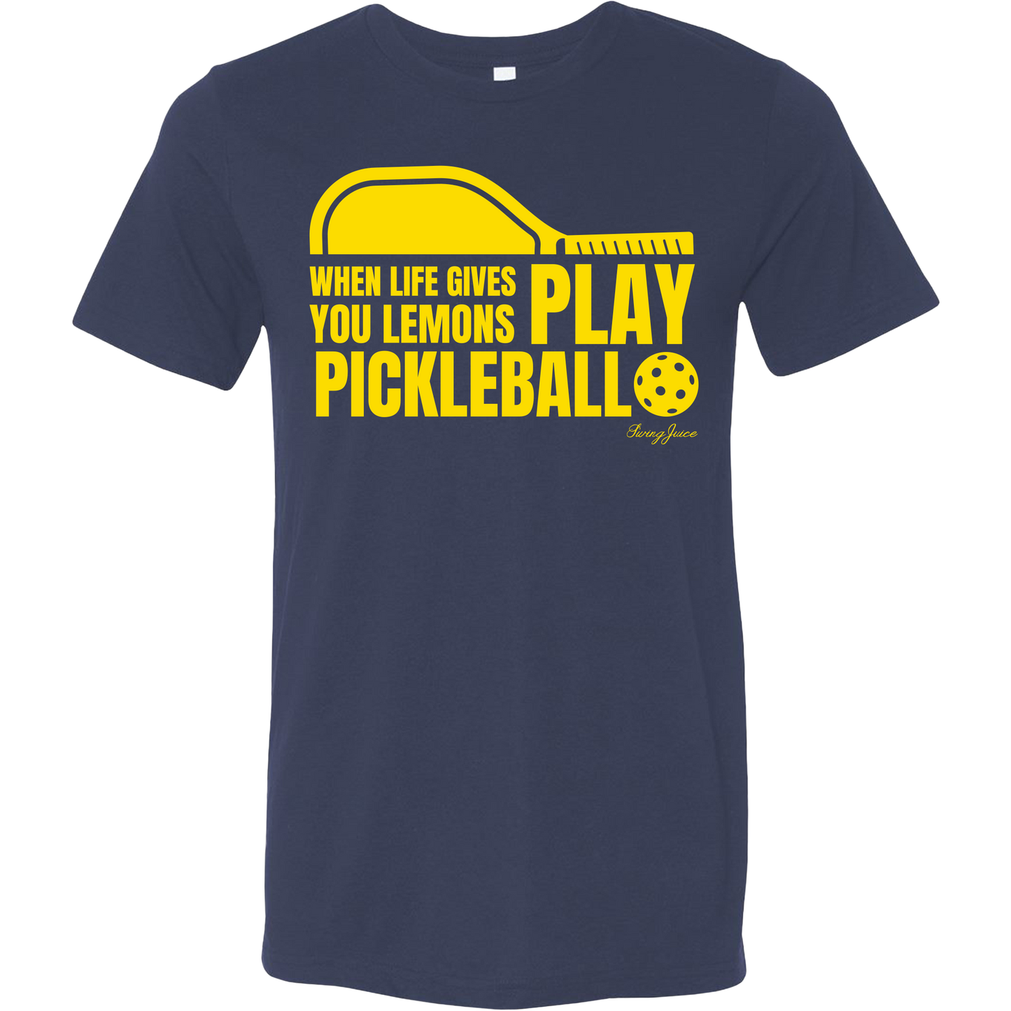 Pickleball When Life Gives You Lemons Unisex T-Shirt SwingJuice