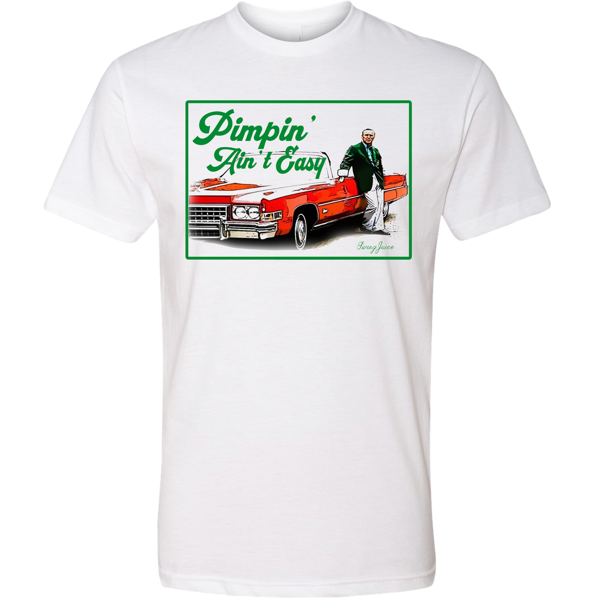 Golf Pimpin' Ain't Easy Unisex T-Shirt SwingJuice