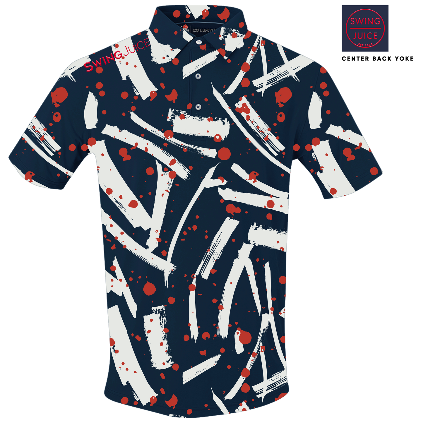 Golf Pollock Men's Polo SwingJuice