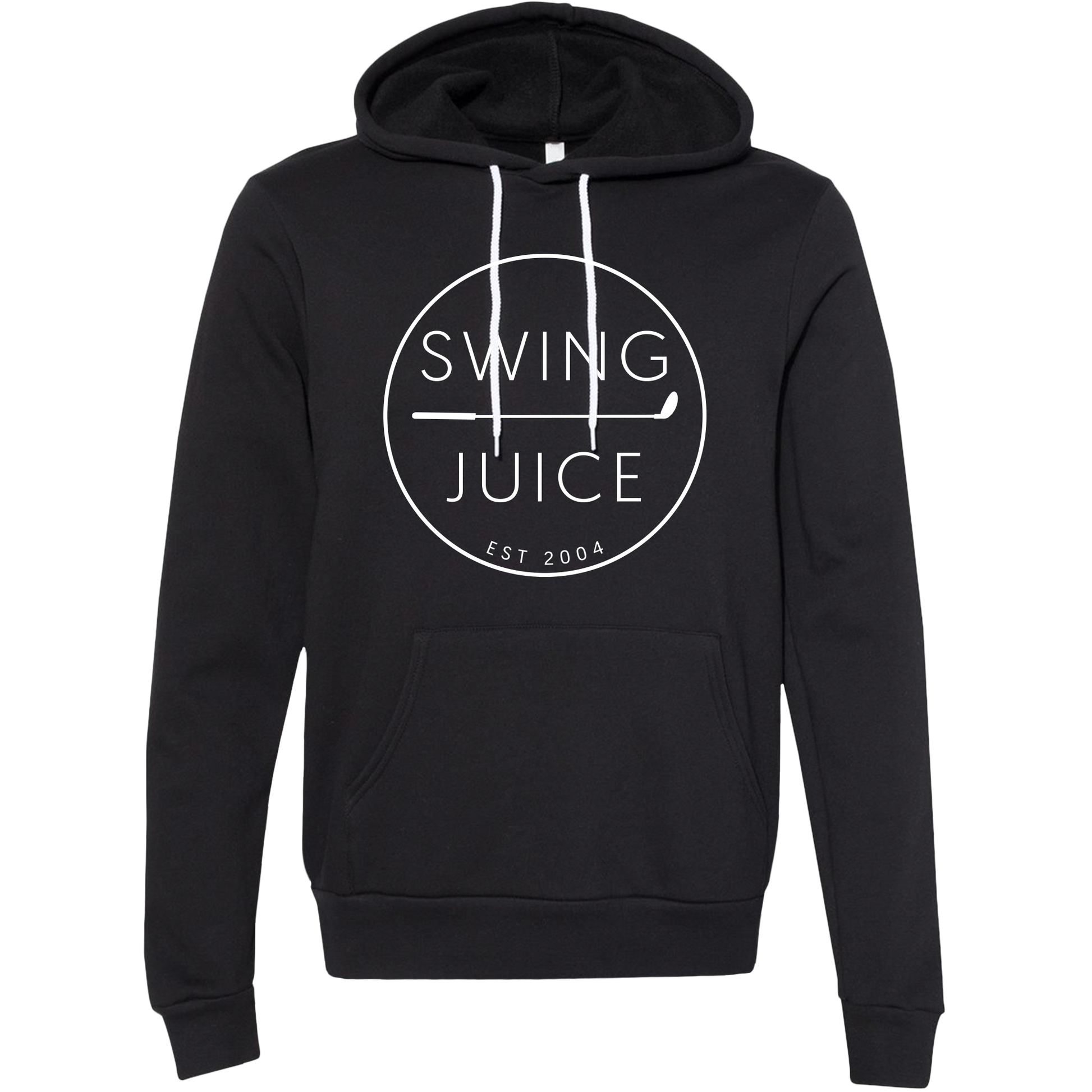 Golf Retro Unisex Hoodie-Black