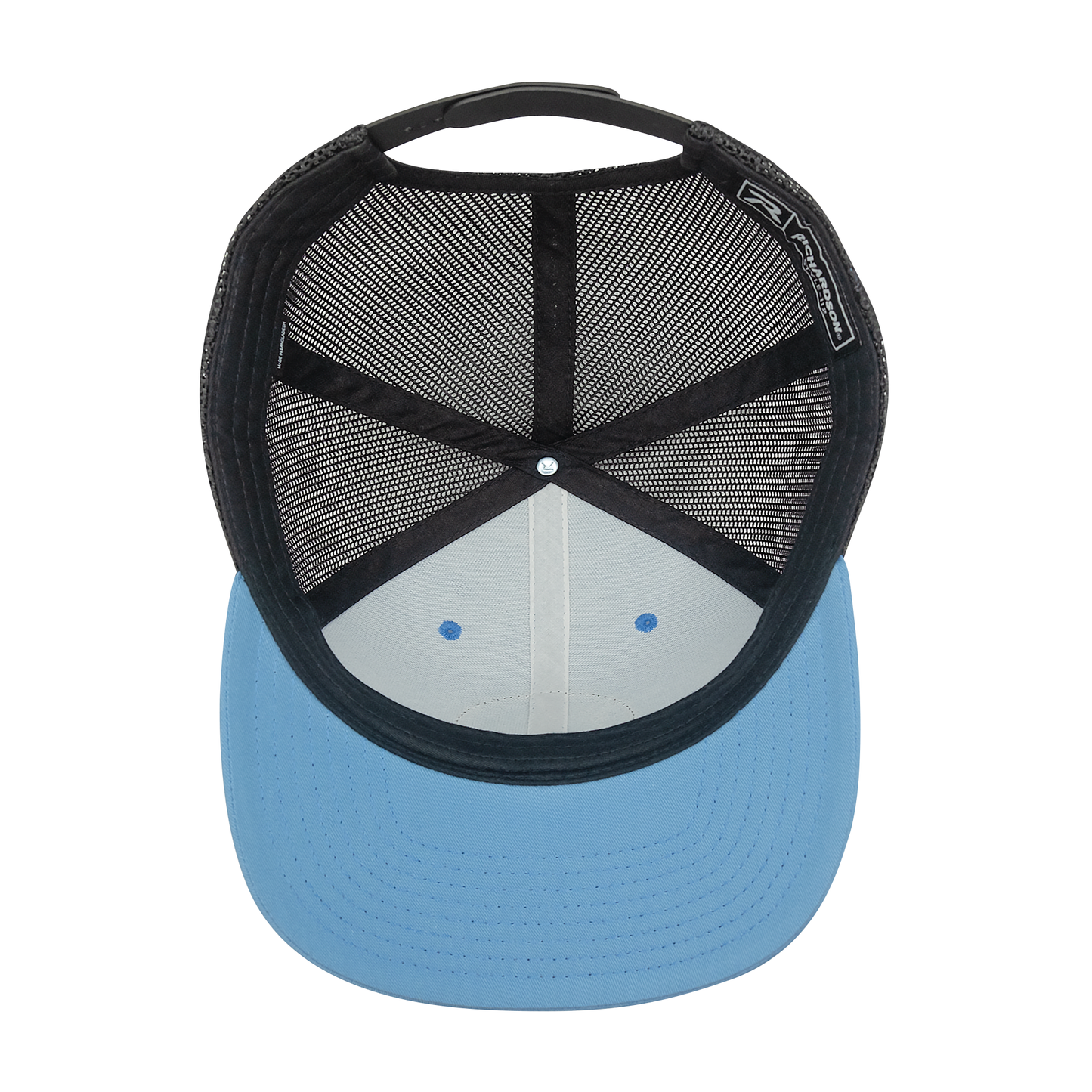 Golf Retro Unisex Trucker Hat-Light Blue