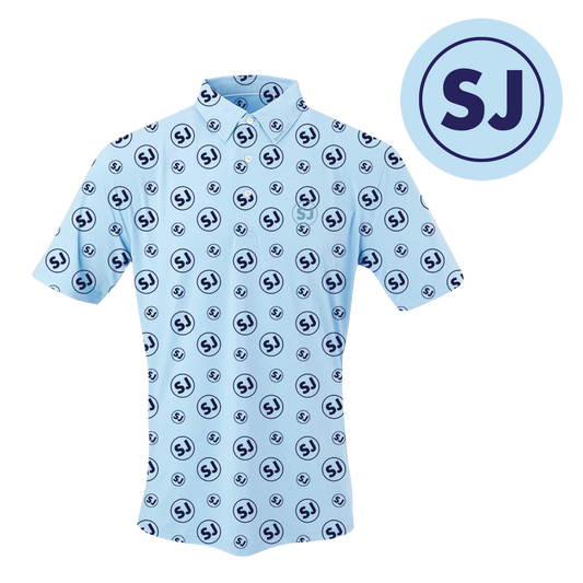 Golf Circle SJ Men's Polo SwingJuice