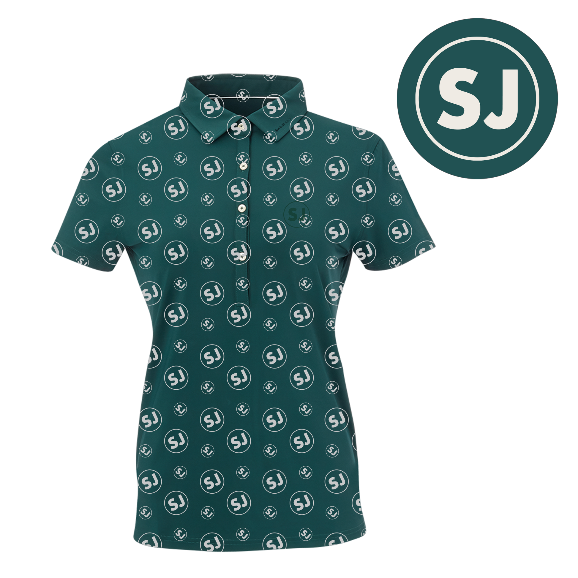 Golf Circle SJ Women's Polo SwingJuice