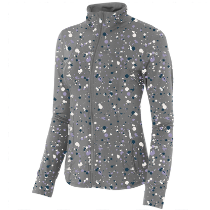 Golf Splatter Women's Full Zip SwingJuice