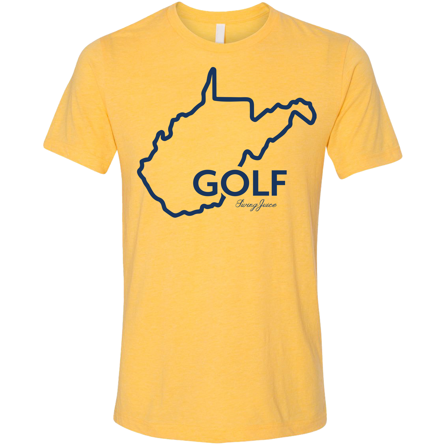 Golf West Virginia Unisex T-Shirt SwingJuice