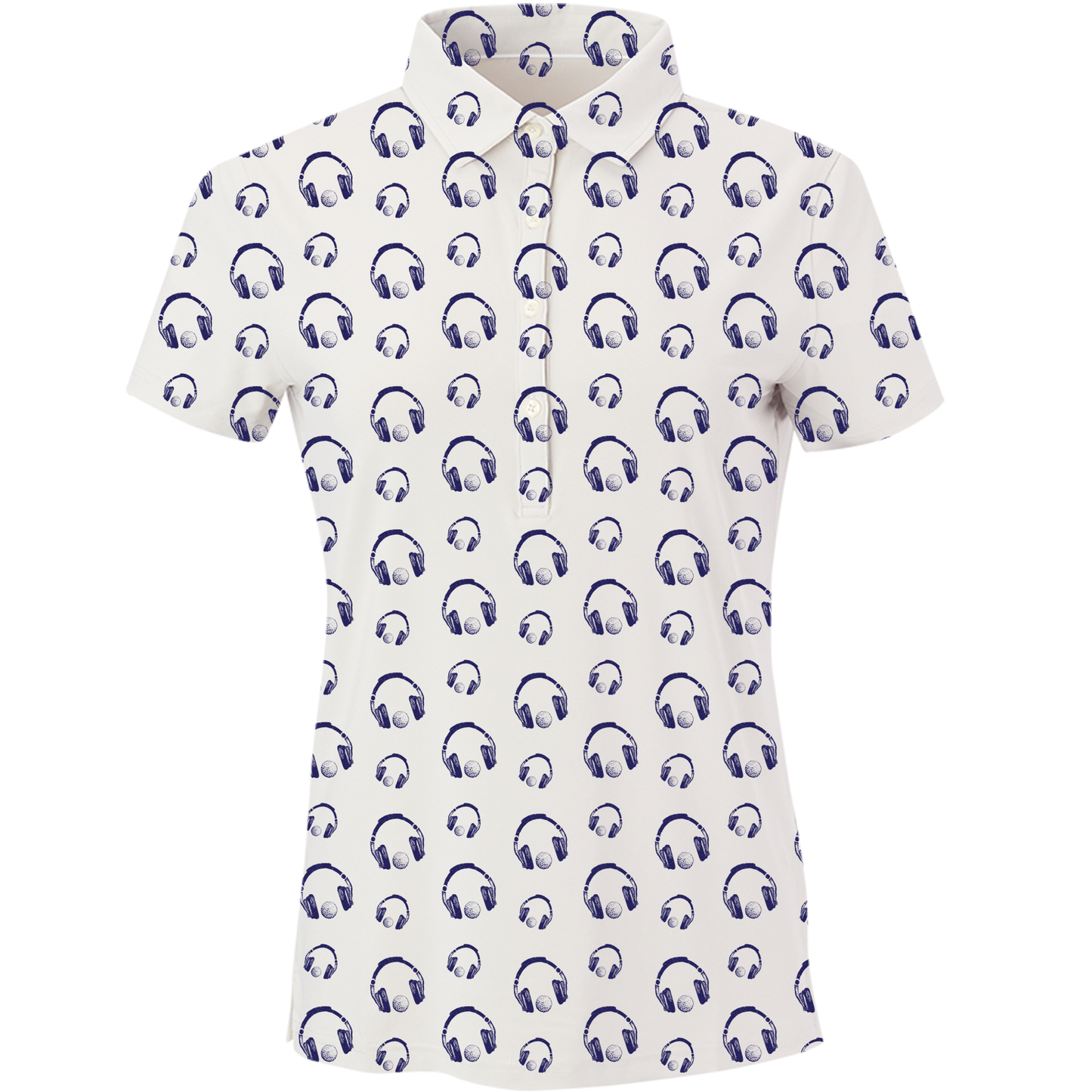 Golf & Hip Hop Women's Polo - Blank Left Chest-Cloud